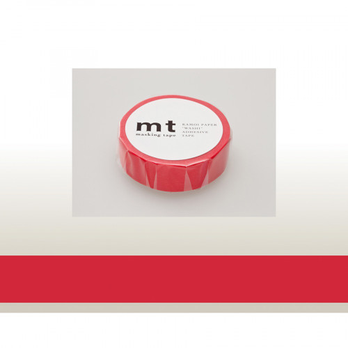 Masking Tape 7 m x 15 mm Uni Rouge