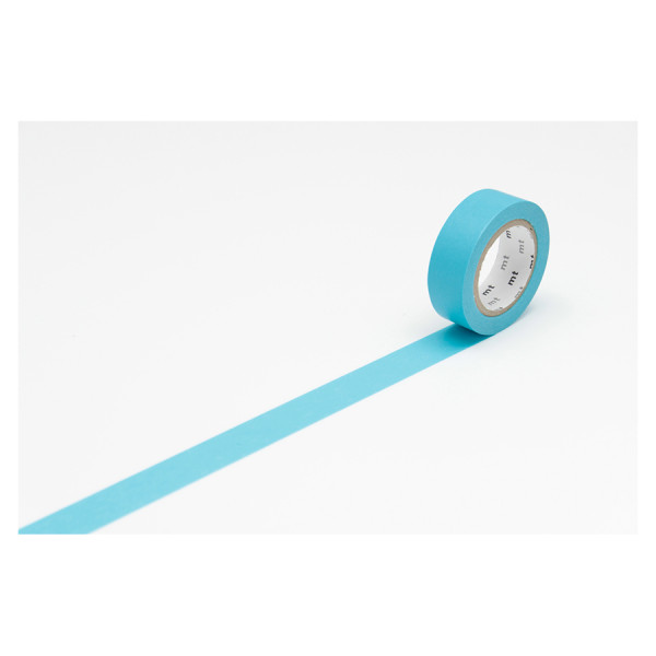 Masking Tape 7 m x 15 mm Uni Bleu Mizu