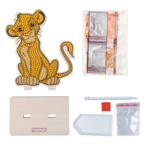 Broderie Diamant Figurine Simba