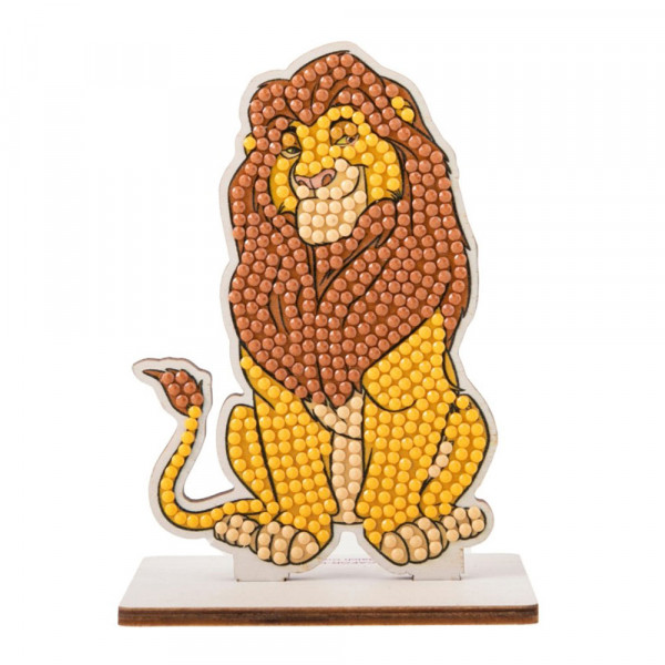 Broderie Diamant Figurine Mufasa