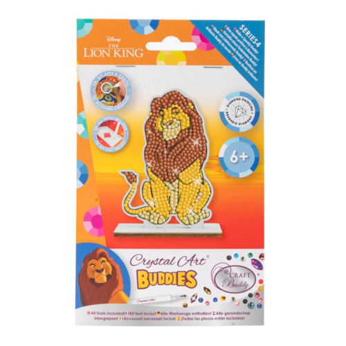 Broderie Diamant Figurine Mufasa