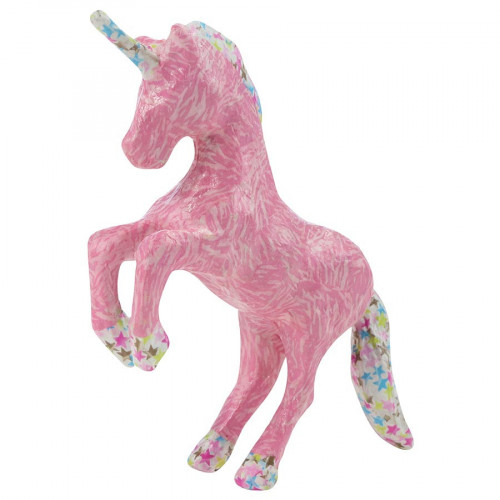 Licorne en papier mâché - Mini kit