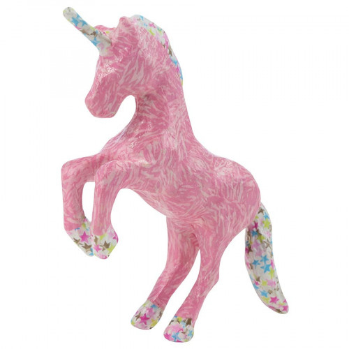 Licorne en papier mâché - Mini kit