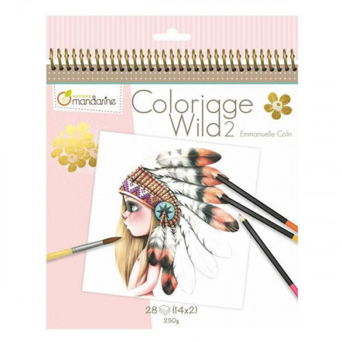 Carnet de coloriage Wild #2
