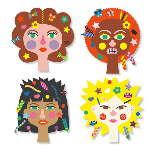 Stickers des petits Coiffeur