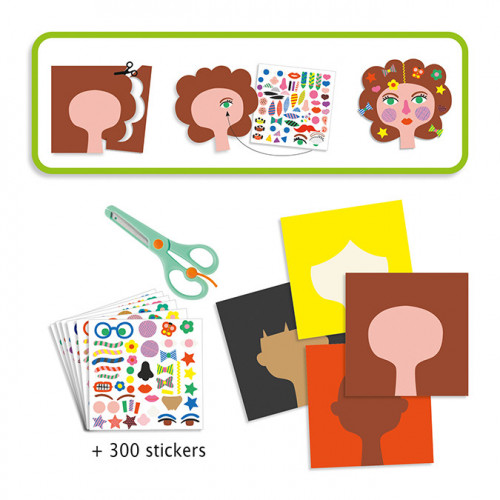 Stickers des petits Coiffeur