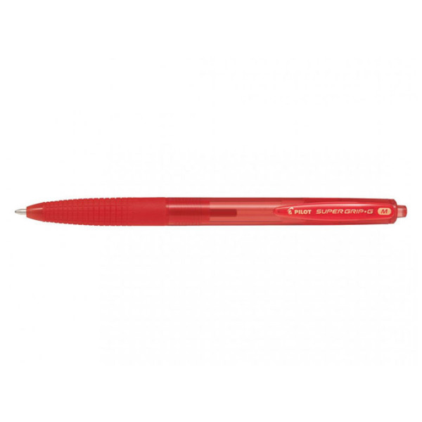 Stylo bille Super Grip G Rétractable Pointe moyenne Rouge