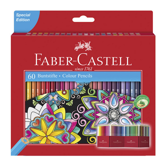 Boite de 36 Crayons de couleur Colour GRIP - Assortiment FABER CASTELL