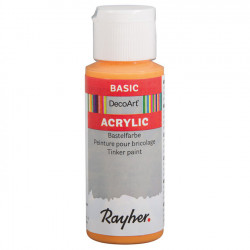 Peinture acrylique DecoArt 59 ml Jaune mandarine