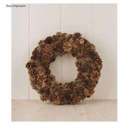 Couronne en paille soudée Ø 30 cm