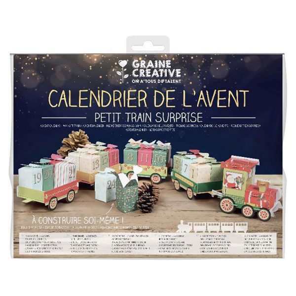 Calendrier de l'Avent Petit train surprise