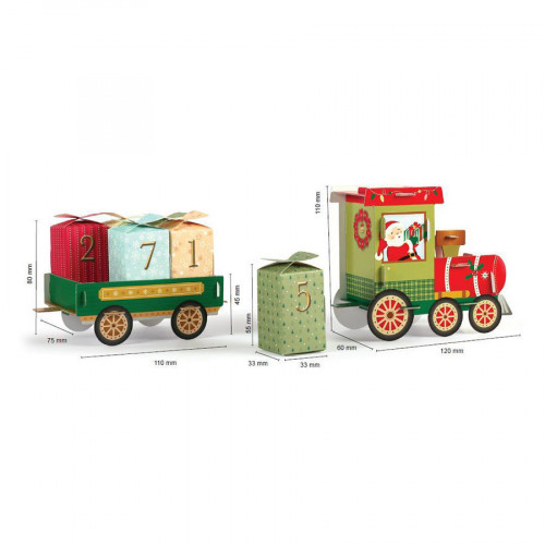 Calendrier de l'Avent Petit train surprise