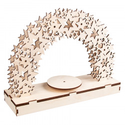 Kit 3D à monter Étoiles + Plateau tournant