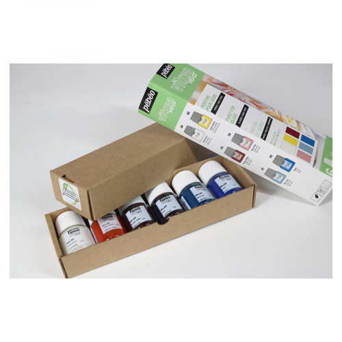 Peinture Vitrea 160 set Initiation n°1 6 x 20 ml