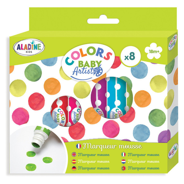 Feutre Colors Baby Artist 8 pcs - Scrapmalin