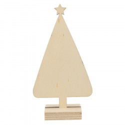 Sapin en bois à poser 3 pcs
