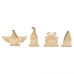 Silhouette à monter Imagine Christmas 4 pcs