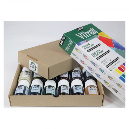 Peinture Vitrail set Exploration 12 x 20 ml