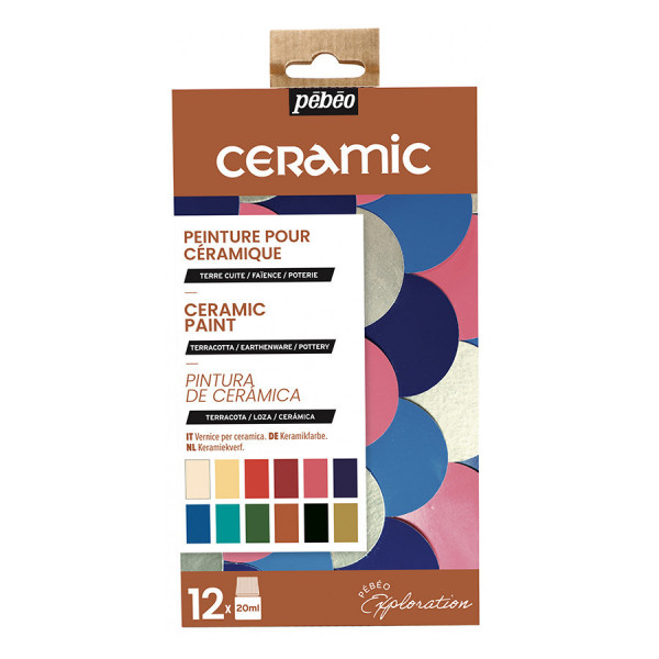 Peinture Ceramic set Exploration 12 x 20 ml