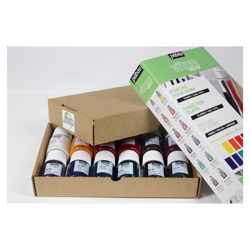 Peinture Vitrea 160 set Exploration 12 x 20 ml