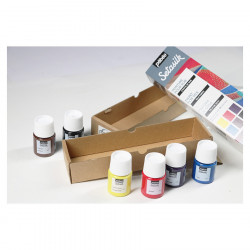 Peinture Setasilk set Initiation 6 x 20 ml