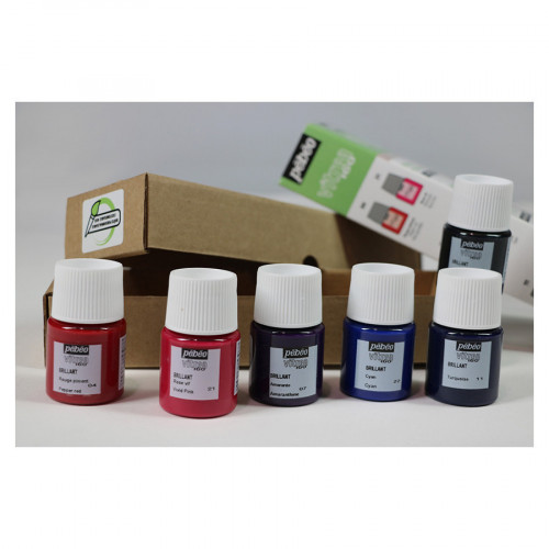 Peinture Vitrea 160 set Initiation n°2 6 x 20 ml