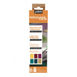 Peinture Porcelaine 150 set Initiation n°2 6 x 20 ml