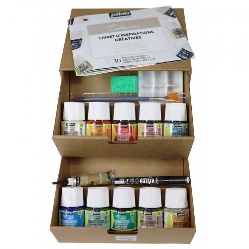 Peinture Vitrea 160 set Collection n°2 10 x 45 ml