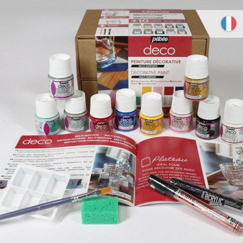 Peinture Deco set Collection 10 x 45 ml