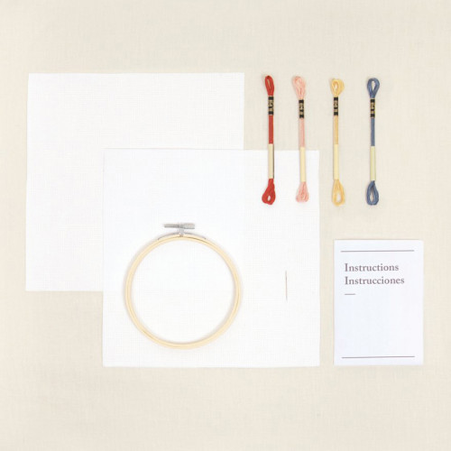 Kit broderie point de croix Composition persane