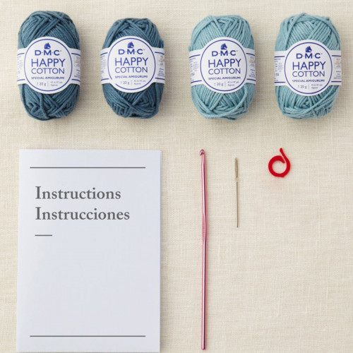 Kit crochet Mes dessous de verre façon mandala