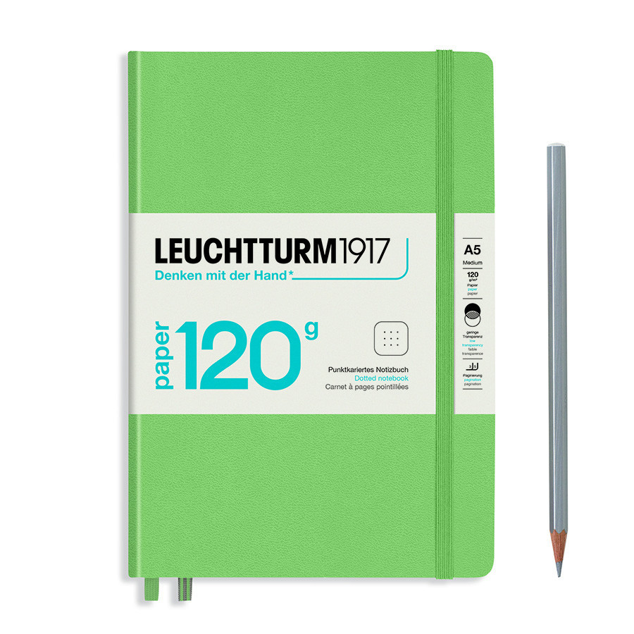 Leuchtturm1917 Edition 120g Carnet A5 Port Rouge Pointillé