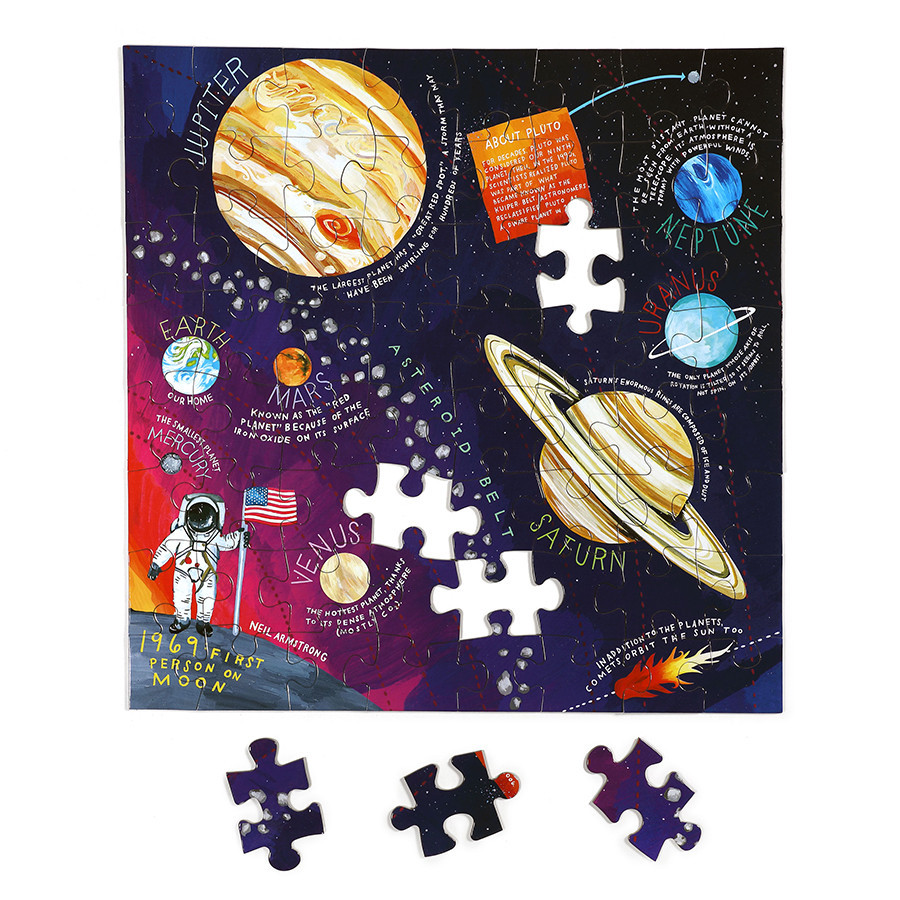 Puzzle Système solaire 64 pièces