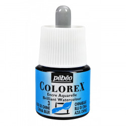 Encre aquarelle Colorex 45ml 03 - Bleu de Chine