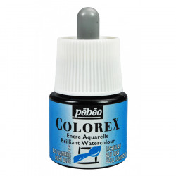 Encre aquarelle Colorex 45ml 05 - Bleu lumière