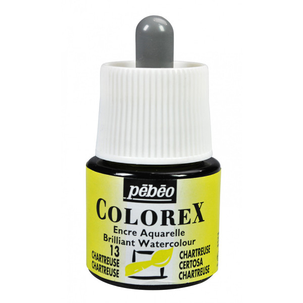 Encre aquarelle Colorex 45ml 13 - Chartreuse