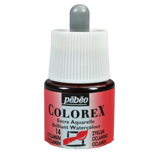 Encre aquarelle Colorex 45ml 14 - Cyclamen