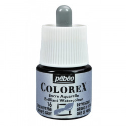 Encre aquarelle Colorex 45ml 16 - Gris de Payne