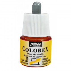 Encre aquarelle Colorex 45ml 19 - Jaune clair