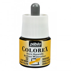 Encre aquarelle Colorex 45ml 22 - Jaune indien