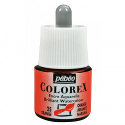 Encre aquarelle Colorex 45ml 25 - Orange