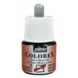 Encre aquarelle Colorex 45ml 35 - Sienne naturelle