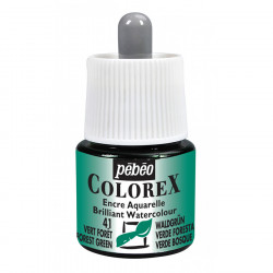 Encre aquarelle Colorex 45ml 41 - Vert luciole