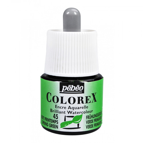 Encre aquarelle Colorex 45ml 45 - Vert printemps