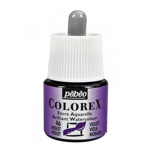 Encre aquarelle Colorex 45ml 46 - Violet