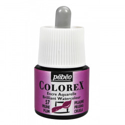 Encre aquarelle Colorex 45ml 57 - Prune