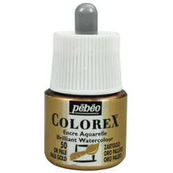 Encre aquarelle Colorex 45ml 50 - Or pâle