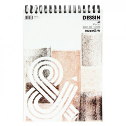 Bloc de papier croquis 90 g/m² - 100 feuilles A3 29,7 x 42 cm