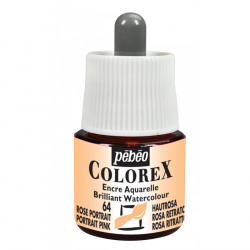 Encre aquarelle Colorex 45ml 64 - Rose portrait