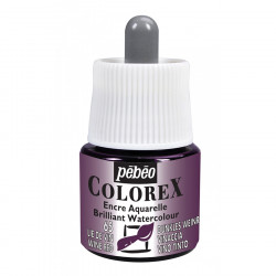 Encre aquarelle Colorex 45ml 65 - Lie de vin